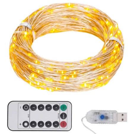 Guirlande LED avec 150 LED Blanc chaud 15 m 509489509489