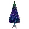 Sapin de Noël artificiel avec support vert 240 cm fibre optique 509575509575