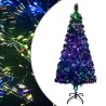 Sapin de Noël artificiel avec support vert 180 cm fibre optique 509576509576