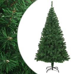 Arbre de Noël artificiel avec branches épaisses vert 240 cm PVC 509579509579