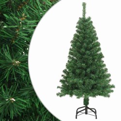 Arbre de Noël artificiel avec branches épaisses vert 150 cm PVC 509582509582
