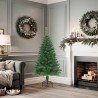Arbre de Noël artificiel avec branches épaisses vert 150 cm PVC 509582509582