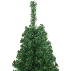Arbre de Noël artificiel avec branches épaisses vert 150 cm PVC 509582509582