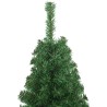 Arbre de Noël artificiel avec branches épaisses vert 150 cm PVC 509582509582