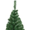 Arbre de Noël artificiel avec branches épaisses vert 210 cm PVC 509584509584