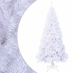 Arbre de Noël artificiel avec branches épaisses blanc 180cm PVC 509595509595
