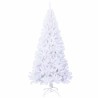 Arbre de Noël artificiel avec branches épaisses blanc 180cm PVC 509595509595