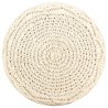 Pouf fait à la main en macramé 45x30 cm Coton 509688509688