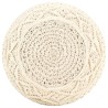 Pouf fait à la main en macramé 45x30 cm Coton 509688509688