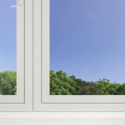 Films solaires 5 pcs effet réfléchissant statique argenté PVC 509760509760