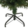 Sapin de Noël artificiel mince avec support vert 180 cm PVC 509762509762