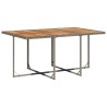 Ensemble à manger de jardin et coussins 7 pcs gris rotin 509799509799
