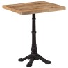 Table de bistro 60x60x77 cm Bois de manguier brut  509801509801
