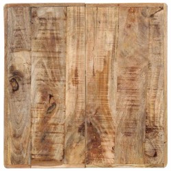 Table de bistro 60x60x77 cm Bois de manguier brut  509801509801