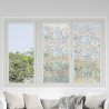 Films pour fenêtre 5 pcs dépoli motif arc-en-ciel 3D PVC 509838509838