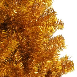 Sapin de Noël artificiel avec support Doré 180 cm PET 509852509852