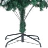 Sapin de Noël avec pommes de pin et neige blanche 210 cm 509870509870
