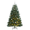 Sapin de Noël artificiel articulé 300 LED et boules 240 cm 509872509872