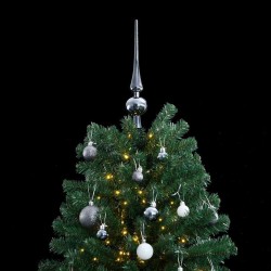 Sapin de Noël artificiel articulé 300 LED et boules 240 cm 509872509872
