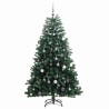 Sapin de Noël artificiel articulé 300 LED et boules 240 cm 509872509872