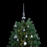 Sapin de Noël artificiel articulé 300 LED et boules 210 cm 509876509876