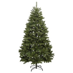 Sapin de Noël artificiel articulé 300 LED et boules 210 cm 509876509876