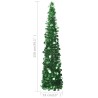Sapin de Noël artificiel escamotable vert 150 cm PET 509892509892