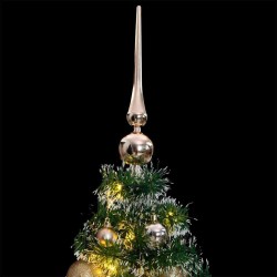 Sapin de Noël artificiel 150 LED&boules&neige floquée 150 cm 509893509893