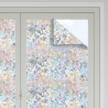 Films pour fenêtre 5 pcs dépoli motif arc-en-ciel 3D PVC 509895509895