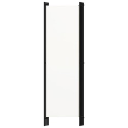 Cloison de séparation 4 panneaux Blanc 200x180 cm  509902509902