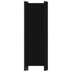 Cloison de séparation 6 panneaux Noir 300x180 cm 509905509905
