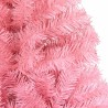 Sapin de Noël artificiel avec support rose 180 cm PVC 509910509910