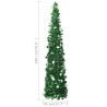 Sapin de Noël artificiel escamotable vert 180 cm PET 509912509912