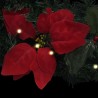 Couronne de Noël avec lumières LED vert 60 cm PVC 509915509915
