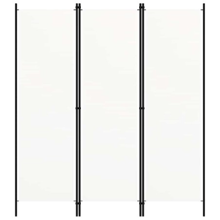 Cloison de séparation 3 panneaux Blanc 150x180 cm 509919509919