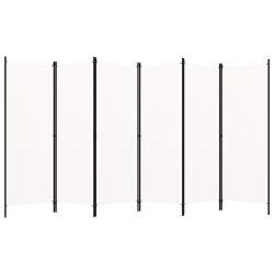 Cloison de séparation 6 panneaux Blanc 300x180 cm  509927509927