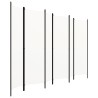 Cloison de séparation 6 panneaux Blanc 300x180 cm  509927509927