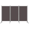 Cloison de séparation 3 panneaux Anthracite 260x180 cm  509929509929