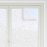 Films pour fenêtre 4 pcs dépoli motif de fleur PVC 509933509933