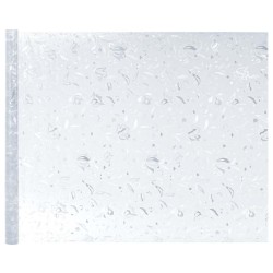 Films pour fenêtre 4 pcs dépoli motif de fleur PVC 509933509933