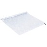 Films pour fenêtre 4 pcs dépoli motif de fleur PVC 509933509933