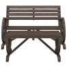 Salon de jardin 4 pcs bois de sapin massif 509936509936