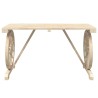 Ensemble à manger de jardin 3 pcs bois de sapin massif 509939509939