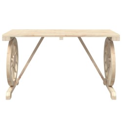 Ensemble à manger de jardin 5 pcs bois de sapin massif 509940509940