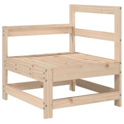Salon de jardin 7 pcs bois de pin massif 509949509949