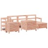 Salon de jardin 7 pcs bois massif sapin de douglas 509951509951