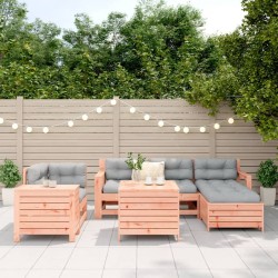 Salon de jardin 7 pcs bois massif sapin de douglas 509951509951
