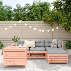 Salon de jardin 5 pcs bois massif sapin de douglas 509960509960