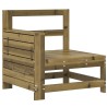 Salon de jardin 7 pcs bois de pin imprégné 509970509970