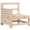 Salon de jardin 7 pcs bois de pin massif 509987509987